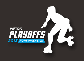 2013 WFTDA Division 1 Playoff #1 logo
