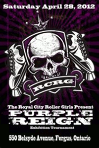 Purple Reign Exhibition Tournament logo