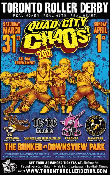 Quad City Chaos 2012 logo