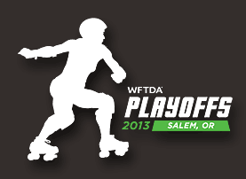 2013 WFTDA Division 1 Playoff #4 logo